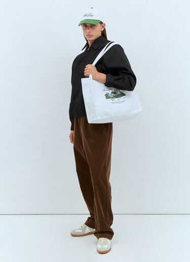 A.P.C. xJJJJound 토트백 화이트 apc0157030