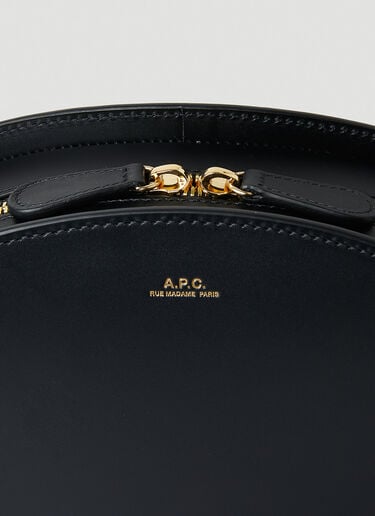 A.P.C. Demi Lune Shoulder Bag Black apc0248027