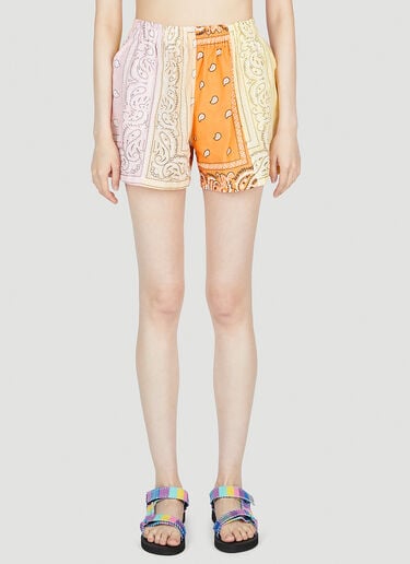 Paisley Motif Shorts Arizona Love Paisley Motif Shorts Pink arz0253002