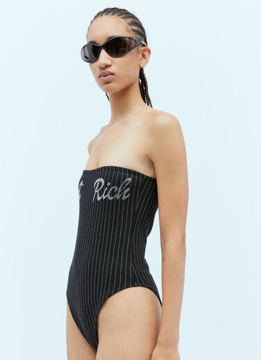 Knit Crystal Embellished Bodysuit AVAVAV Knit Crystal Embellished Bodysuit Black ava0254003