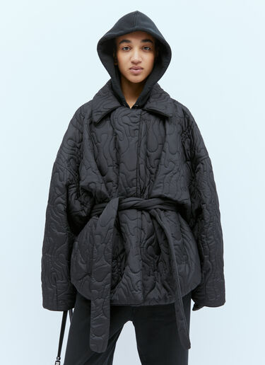 AVAVAV Barbara Quilted Coat Black ava0254004