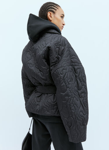 Barbara Quilted Coat AVAVAV Barbara Quilted Coat Black ava0254004