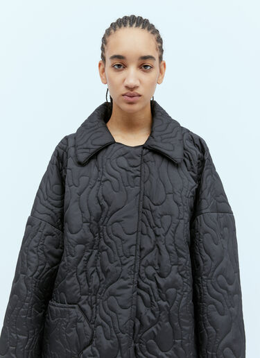 Barbara Quilted Coat AVAVAV Barbara Quilted Coat Black ava0254004