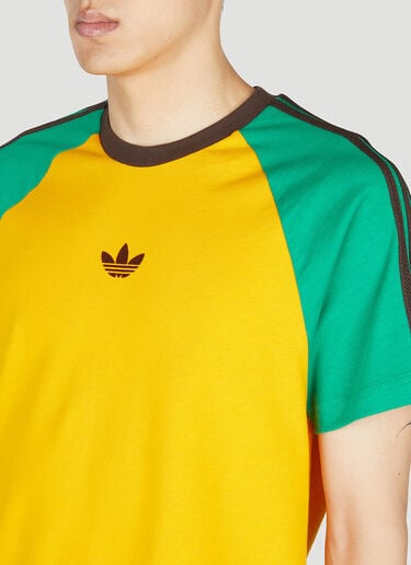 Signature Stripe T-Shirt adidas by Wales Bonner Signature Stripe T-Shirt Yellow awb0352009