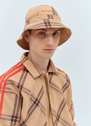 リバーシブルバケットハット adidas by Wales Bonner リバーシブルバケットハット ベージュ awb0357019