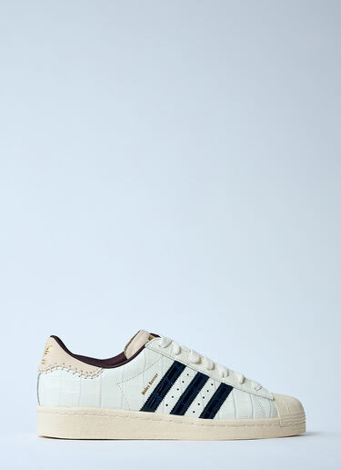 Leather Supestar Sneakers adidas by Wales Bonner Leather Supestar Sneakers White awb0359007