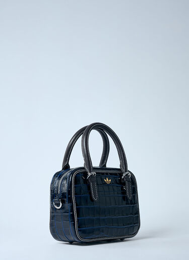 adidas by Wales Bonner スモール クロコエンボス レザーハンドバッグ  ブラック awb0359009