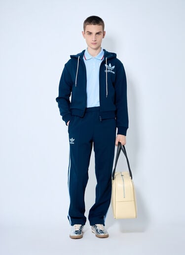 徽标图案运动裤 adidas by Wales Bonner 徽标图案运动裤 藏蓝色 awb0359018
