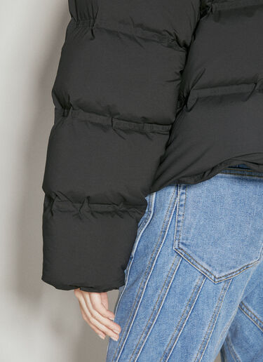 Cropped Puffer Down Jacket Alexander Wang Cropped Puffer Down Jacket Black awg0254001
