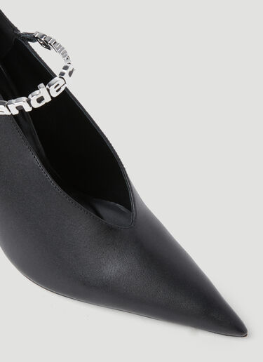 Delphine Ankle Strap Pumps Alexander Wang Delphine Ankle Strap Pumps Black awg0254016