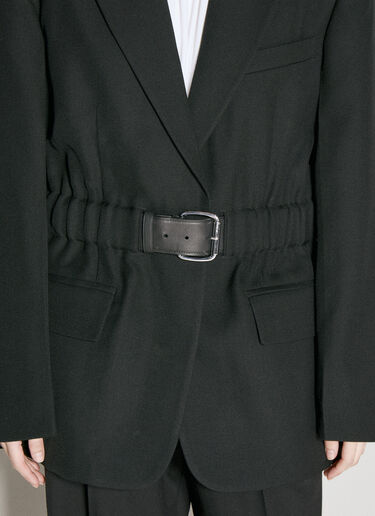 一体式腰带精裁西装外套 Alexander Wang 一体式腰带精裁西装外套 黑色 awg0255019