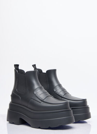 Carter 厚底雨靴 Alexander Wang Carter 厚底雨靴 黑色 awg0257020