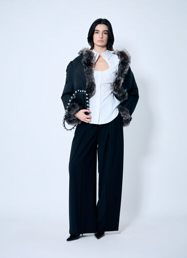 Alexander Wang 디컨스트럭티드 버튼-다운 셔츠  화이트 awg0259003