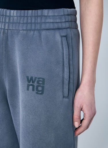 Alexander Wang 에센셜 클래식 트랙 팬츠  그레이 awg0259019