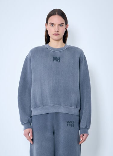Alexander Wang Essential Classic Sweatshirt Grey awg0259023
