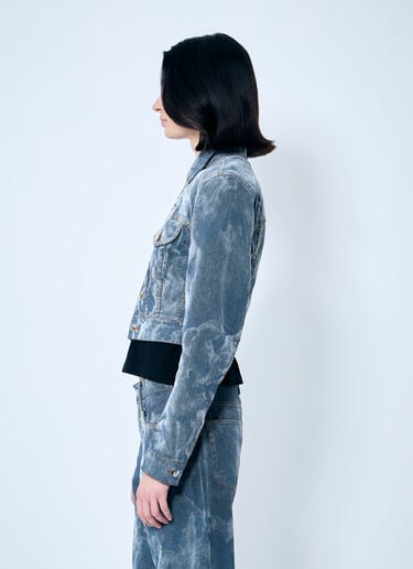 Slim Trucker Jacket Alexander Wang Slim Trucker Jacket Grey awg0259026