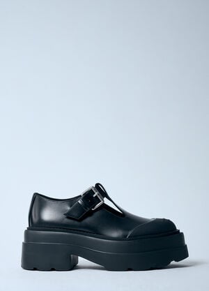 Alexander Wang Mary Jane Tova Platform Shoes Black awg0259036