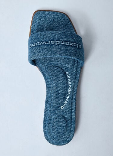 VY 牛仔凉鞋 Alexander Wang VY 牛仔凉鞋 蓝色 awg0259037
