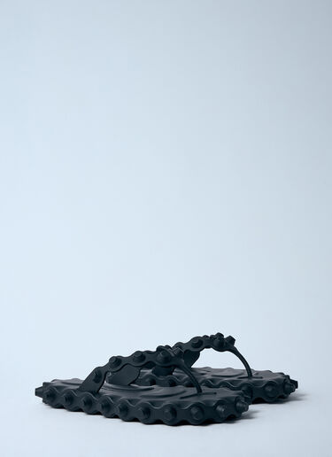 랩처 플립 플랍 Alexander Wang 랩처 플립 플랍 블랙 awg0259039