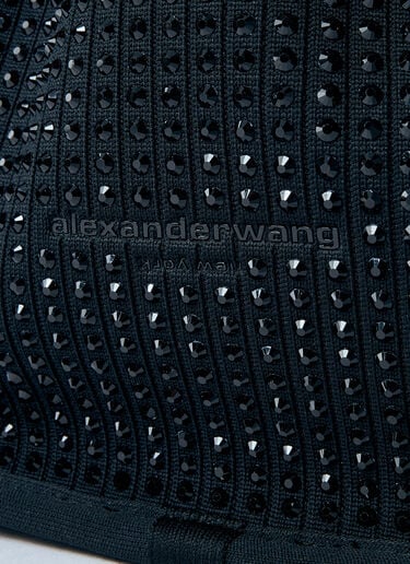 Alexander Wang スモール ライアン ラインストーン ハンドバッグ ブラック awg0259042