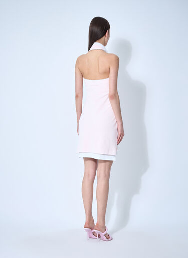 Layered Mini Polo Dress Alexander Wang Layered Mini Polo Dress Pink awg0260004