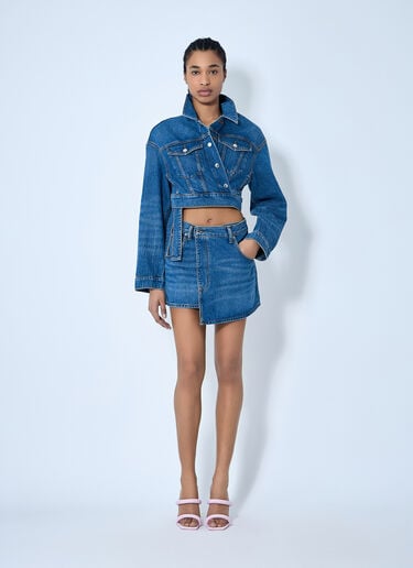 ラップタッカージャケット Alexander Wang ラップタッカージャケット ブルー awg0260009