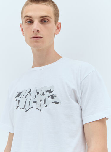 グラフィティTシャツ Awake NY グラフィティTシャツ ホワイト awk0156012