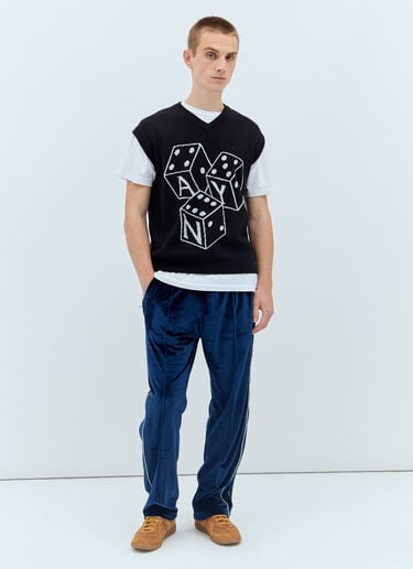 Velour Track Pants Awake NY Velour Track Pants Navy awk0156014