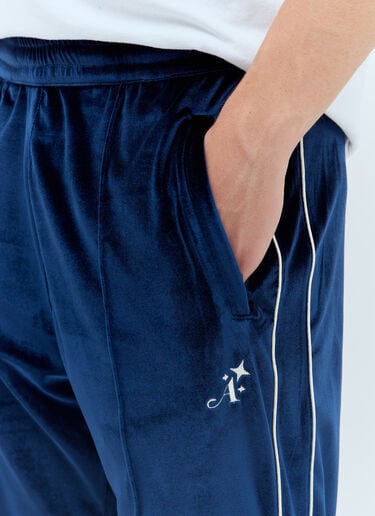 Velour Track Pants Awake NY Velour Track Pants Navy awk0156014