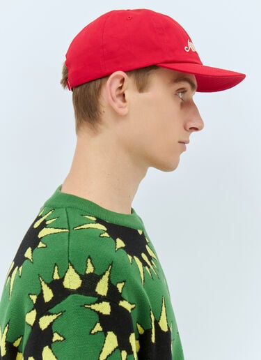 Awake NY Classic Dad Baseball Cap Red awk0159006