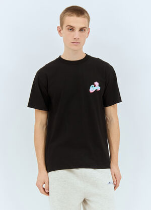 Awake NY Crown A T-Shirt Black awk0159013
