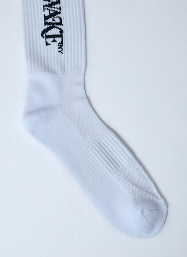 Logo Motif Socks Awake NY Logo Motif Socks White awk0160001
