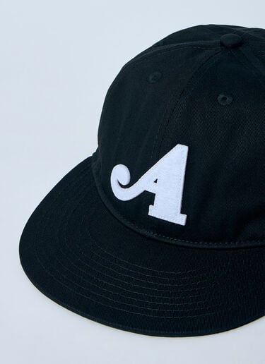 Awake NY Logo Motif Baseball Cap Black awk0160004