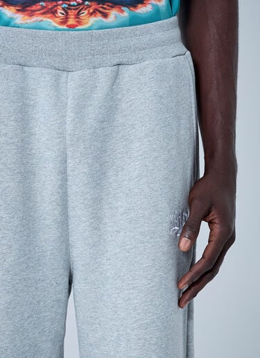 Logo Motif Track Pants Awake NY Logo Motif Track Pants Light Grey awk0160008