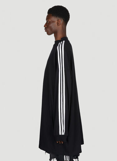 Logo Print Long Sleeve T-Shirt Balenciaga x adidas Logo Print Long Sleeve T-Shirt Black axb0151017