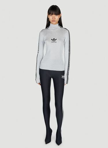 Metallic Logo Top Balenciaga x adidas Metallic Logo Top Silver axb0251007