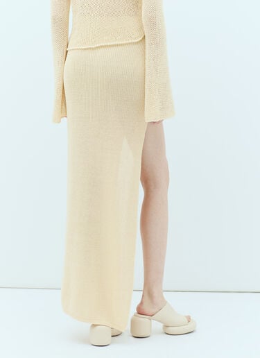 Dai Midi Skirt Aya Muse Dai Midi Skirt Beige aym0255006