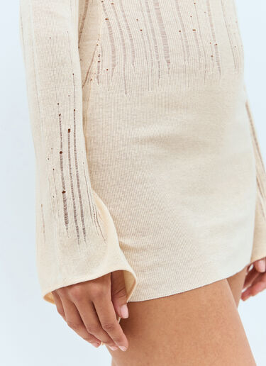 Deva Knit Dress Aya Muse Deva Knit Dress Beige aym0257005