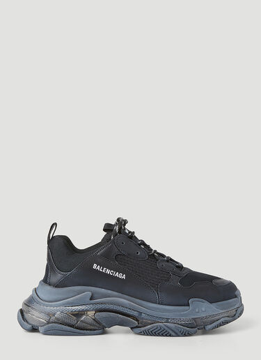 Balenciaga Triple S Clear Sole Sneakers Black bal0147017