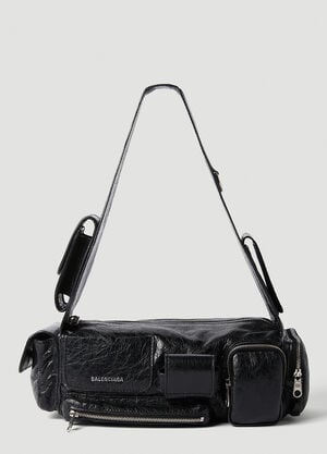 Balenciaga 슈퍼비지 슬링 스몰 위켄드 백 블랙 bal0149045