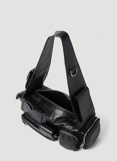 Balenciaga Superbusy Sling Small Weekend Bag Black bal0149045