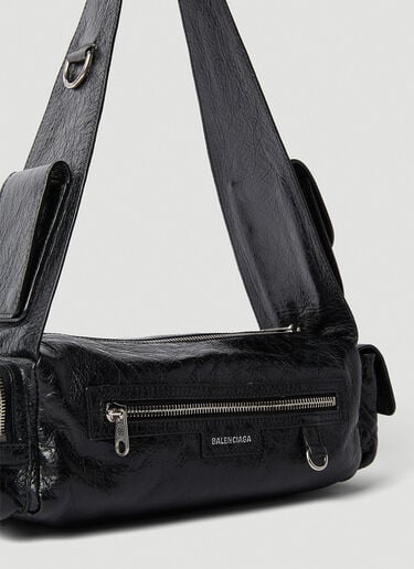 Balenciaga Superbusy Sling Small Weekend Bag Black bal0149045