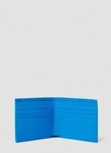 Balenciaga Car Bi-Fold Wallet Blue bal0151065