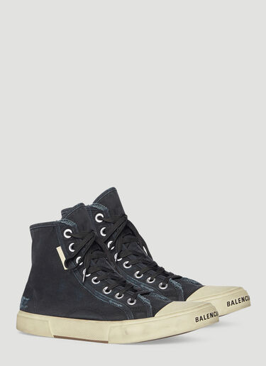 Paris High Top Sneakers Balenciaga Paris High Top Sneakers Black bal0152002
