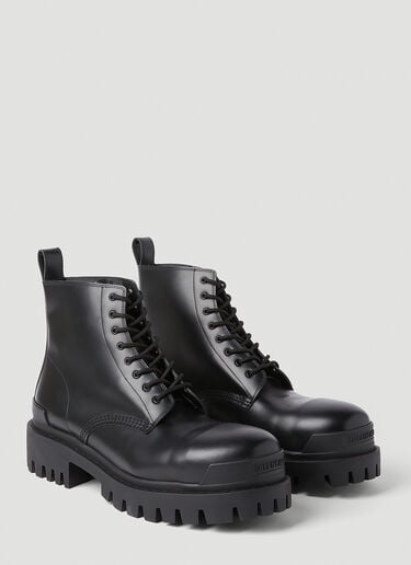 Balenciaga Strike Boots Black bal0152008