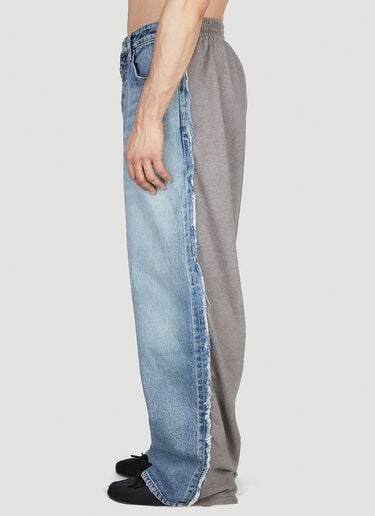 Hybrid Baggy Jeans Balenciaga Hybrid Baggy Jeans Blue bal0152044