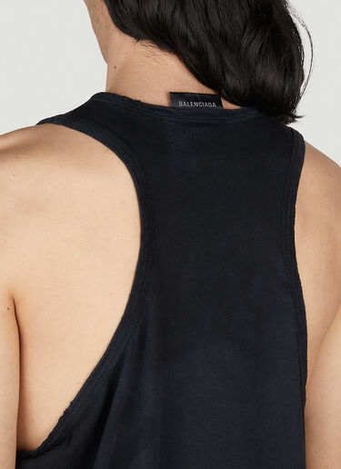 Loose Tank Top Balenciaga Loose Tank Top Black bal0152048