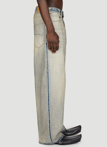 Baggy Jeans Balenciaga Baggy Jeans Blue bal0155011