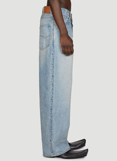 Balenciaga Flared Jeans Blue bal0155013