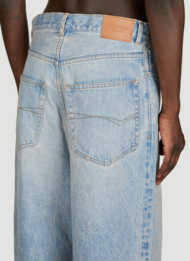 Balenciaga Flared Jeans Blue bal0155013
